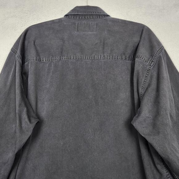 Vintage Harley-Davidson Shirt Mens 2XL Tall Black Button Down Long Sleeve 00s - Picture 8 of 16